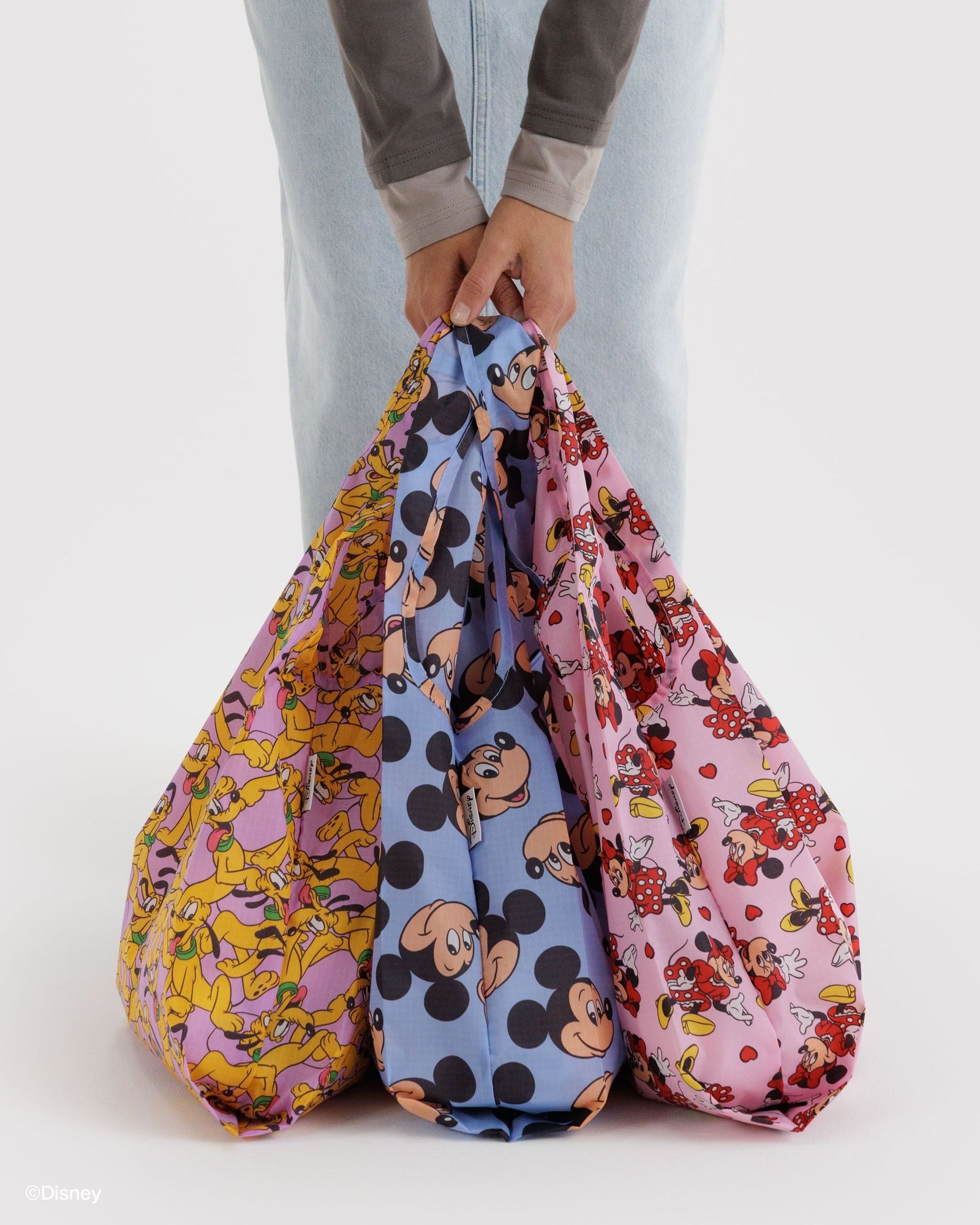 Baggu Set of 3 - Mickey, Minnie & Pluto - Fresh Pair