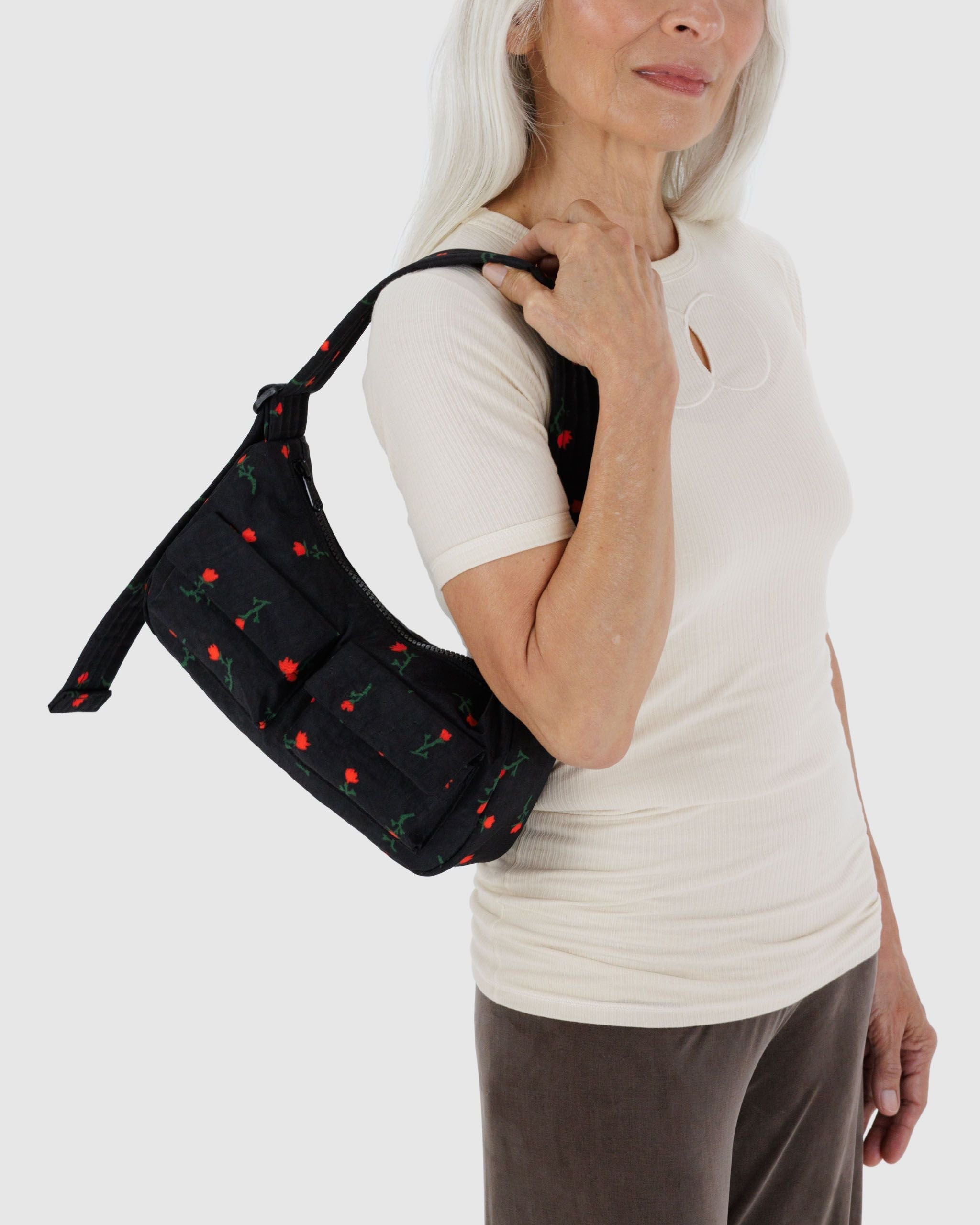 Cargo Shoulder Bag - Painted Wildflower - Home Hold