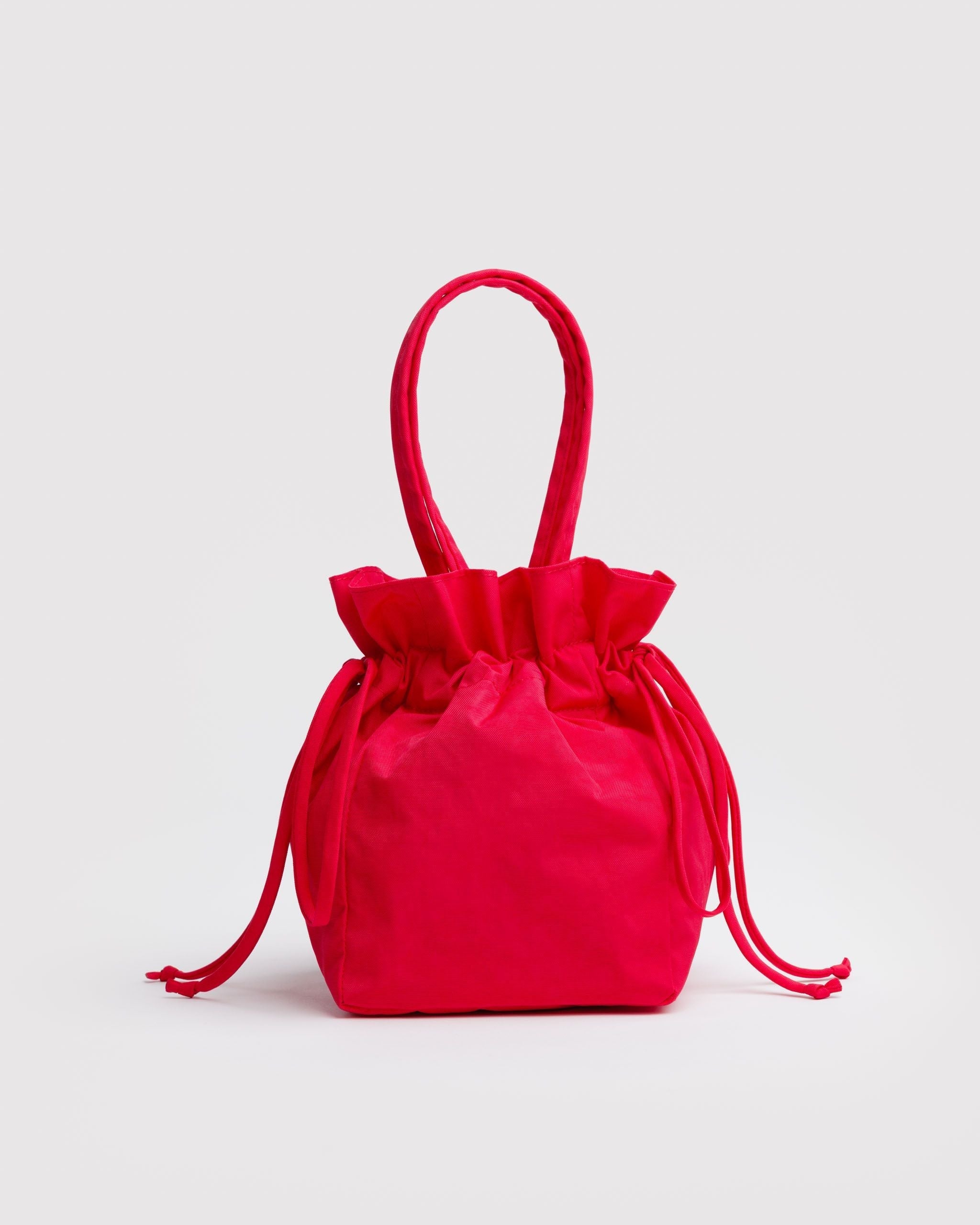 Nylon Drawstring Bag - Candy Apple - Home Hold