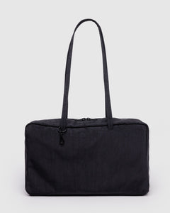 Medium Nylon Bowler Bag - Black - Home Hold