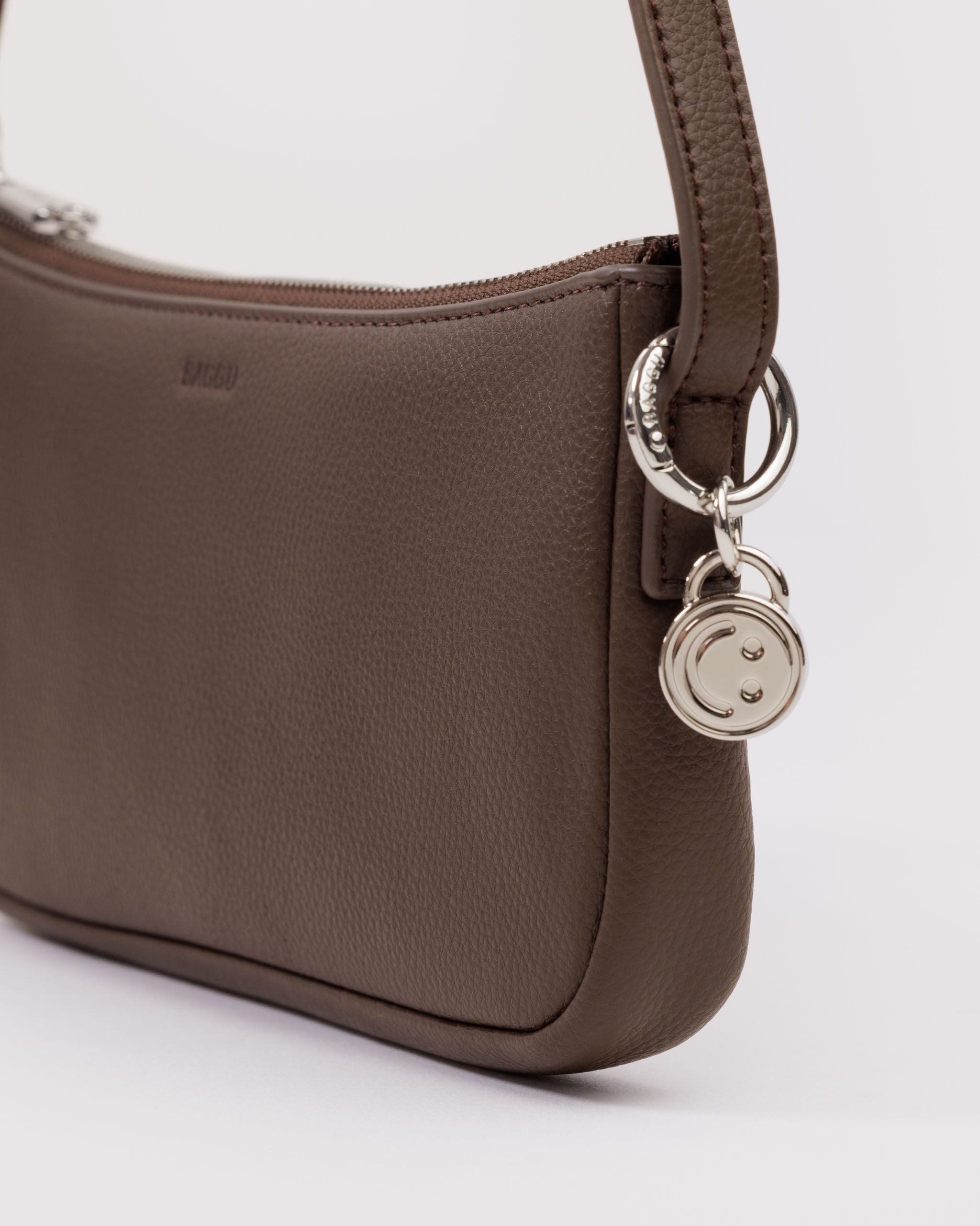 Recycled Leather Pochette - Brown - Home Hold